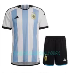 Camisola Argentina Criança Equipamento 1ª Mundial 2022 Camisola Argentina Criança Equipamento 1ª Mundial 2022