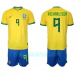 Camisola Brasil Richarlison 9 Criança Equipamento 1ª Mundial 2022