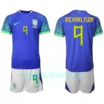 Camisola Brasil Richarlison 9 Criança Equipamento 2ª Mundial 2022