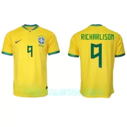 Camisola Brasil Richarlison 9 Homem Equipamento 1ª Mundial 2022 Camisola Brasil Richarlison 9 Homem Equipamento 1ª Mundial 2022