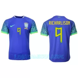 Camisola Brasil Richarlison 9 Homem Equipamento 2ª Mundial 2022 Camisola Brasil Richarlison 9 Homem Equipamento 2ª Mundial 2022