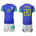 Camisola Brasil Vini JR 20 Criança Equipamento 2ª Mundial 2022
