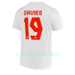 Camisola Canadá Alphonso Davies 19 Homem Equipamento 2ª Mundial 2022
