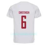 Camisola Dinamarca Andreas Christensen 6 Homem Equipamento 2ª Mundial 2022