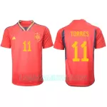 Camisola Espanha Ferran Torres 11 Homem Equipamento 1ª Mundial 2022