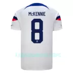 Camisola EUA Weston McKennie 8 Homem Equipamento 1ª Mundial 2022