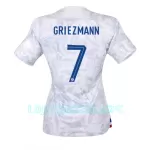 Camisola França Antoine Griezmann 7 Mulher Equipamento 2ª Mundial 2022