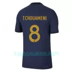 Camisola França Aurelien Tchouaméni 8 Homem Equipamento 1ª Mundial 2022