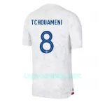 Camisola França Aurelien Tchouaméni 8 Homem Equipamento 2ª Mundial 2022