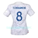 Camisola França Aurelien Tchouaméni 8 Mulher Equipamento 2ª Mundial 2022