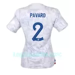 Camisola França Benjamin Pavard 2 Mulher Equipamento 2ª Mundial 2022
