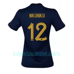 Camisola França Christopher Nkunku 12 Mulher Equipamento 1ª Mundial 2022