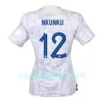 Camisola França Christopher Nkunku 12 Mulher Equipamento 2ª Mundial 2022