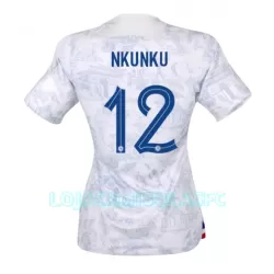 Camisola França Christopher Nkunku 12 Mulher Equipamento 2ª Mundial 2022