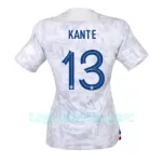 Camisola França Kante 13 Mulher Equipamento 2ª Mundial 2022