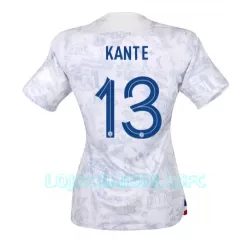 Camisola França Kante 13 Mulher Equipamento 2ª Mundial 2022 Camisola França Kante 13 Mulher Equipamento 2ª Mundial 2022