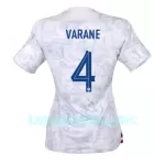 Camisola França Raphael Varane 4 Mulher Equipamento 2ª Mundial 2022