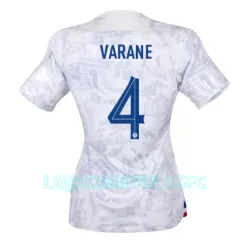 Camisola França Raphael Varane 4 Mulher Equipamento 2ª Mundial 2022 Camisola França Raphael Varane 4 Mulher Equipamento 2ª Mundial 2022