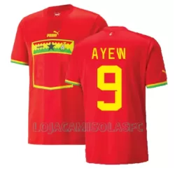 Camisola Gana Ayew 9 Jordan Homem Equipamento 2ª Mundial 2022 Camisola Gana Ayew 9 Jordan Homem Equipamento 2ª Mundial 2022