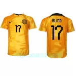 Camisola Holanda Daley Blind 17 Homem Equipamento 1ª Mundial 2022