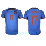Camisola Holanda Daley Blind 17 Homem Equipamento 2ª Mundial 2022