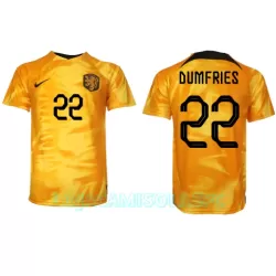 Camisola Holanda Denzel Dumfries 22 Homem Equipamento 1ª Mundial 2022 Camisola Holanda Denzel Dumfries 22 Homem Equipamento 1ª Mundial 2022