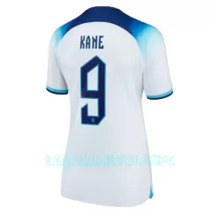 Camisola Inglaterra Harry Kane 9 Mulher Equipamento 1ª Mundial 2022 Camisola Inglaterra Harry Kane 9 Mulher Equipamento 1ª Mundial 2022