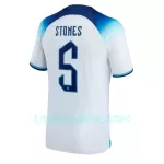 Camisola Inglaterra John Stones 5 Homem Equipamento 1ª Mundial 2022