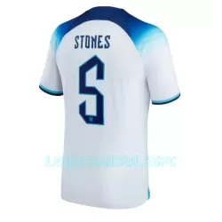 Camisola Inglaterra John Stones 5 Homem Equipamento 1ª Mundial 2022 Camisola Inglaterra John Stones 5 Homem Equipamento 1ª Mundial 2022