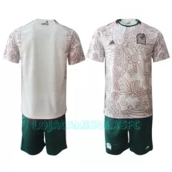 Camisola México Criança Equipamento 2ª Mundial 2022 Camisola México Criança Equipamento 2ª Mundial 2022
