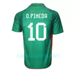 Camisola México Orbelin Pineda 10 Homem Equipamento 1ª Mundial 2022