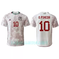 Camisola México Orbelin Pineda 10 Homem Equipamento 2ª Mundial 2022 Camisola México Orbelin Pineda 10 Homem Equipamento 2ª Mundial 2022