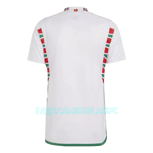 Camisola País de Gales Homem Equipamento 2ª Mundial 2022