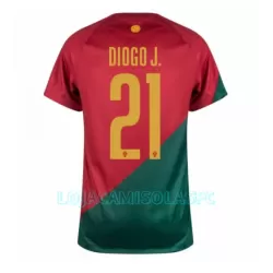 Camisola Portugal Diogo Jota 21 Homem Equipamento 1ª Mundial 2022
