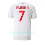 Camisola Suíça Breel Embolo 7 Homem Equipamento 2ª Mundial 2022