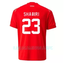 Camisola Suíça Xherdan Shaqiri 23 Homem Equipamento 1ª Mundial 2022 Camisola Suíça Xherdan Shaqiri 23 Homem Equipamento 1ª Mundial 2022