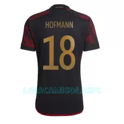 Camisola Alemanha Jonas Hofmann 18 Homem Equipamento 2ª Mundial 2022 Camisola Alemanha Jonas Hofmann 18 Homem Equipamento 2ª Mundial 2022