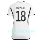 Camisola Alemanha Jonas Hofmann 18 Mulher Equipamento 1ª Mundial 2022