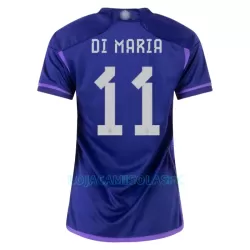 Camisola Argentina DI MARIA 11 Mulher Equipamento 2ª Mundial 2022 Camisola Argentina DI MARIA 11 Mulher Equipamento 2ª Mundial 2022