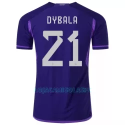 Camisola Argentina DYBALA 21 Homem Equipamento 2ª Mundial 2022 Camisola Argentina DYBALA 21 Homem Equipamento 2ª Mundial 2022