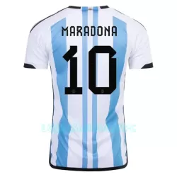 Camisola Argentina Maradona 10 Homem Equipamento 1ª Mundial 2022 Camisola Argentina Maradona 10 Homem Equipamento 1ª Mundial 2022