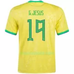Camisola Brasil G. JESUS 19 Homem Equipamento 1ª Mundial 2022