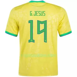 Camisola Brasil G. JESUS 19 Homem Equipamento 1ª Mundial 2022 Camisola Brasil G. JESUS 19 Homem Equipamento 1ª Mundial 2022
