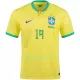 Camisola Brasil G. JESUS 19 Homem Equipamento 1ª Mundial 2022