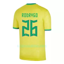 Camisola Brasil RODRYGO 26 Homem Equipamento 1ª Mundial 2022 Camisola Brasil RODRYGO 26 Homem Equipamento 1ª Mundial 2022