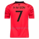 Camisola Coreia do Sul H M SON 7 Homem Equipamento 1ª Mundial 2022
