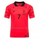 Camisola Coreia do Sul H M SON 7 Homem Equipamento 1ª Mundial 2022