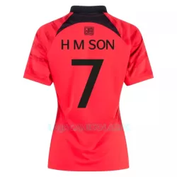 Camisola Coreia do Sul H M SON 7 Mulher Equipamento 1ª Mundial 2022 Camisola Coreia do Sul H M SON 7 Mulher Equipamento 1ª Mundial 2022