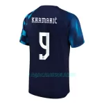 Camisola Croácia KRAMARIC 9 Homem Equipamento 2ª Mundial 2022