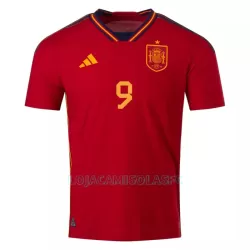 Camisola Espanha GAVI 9 Homem Equipamento 1ª Mundial 2022